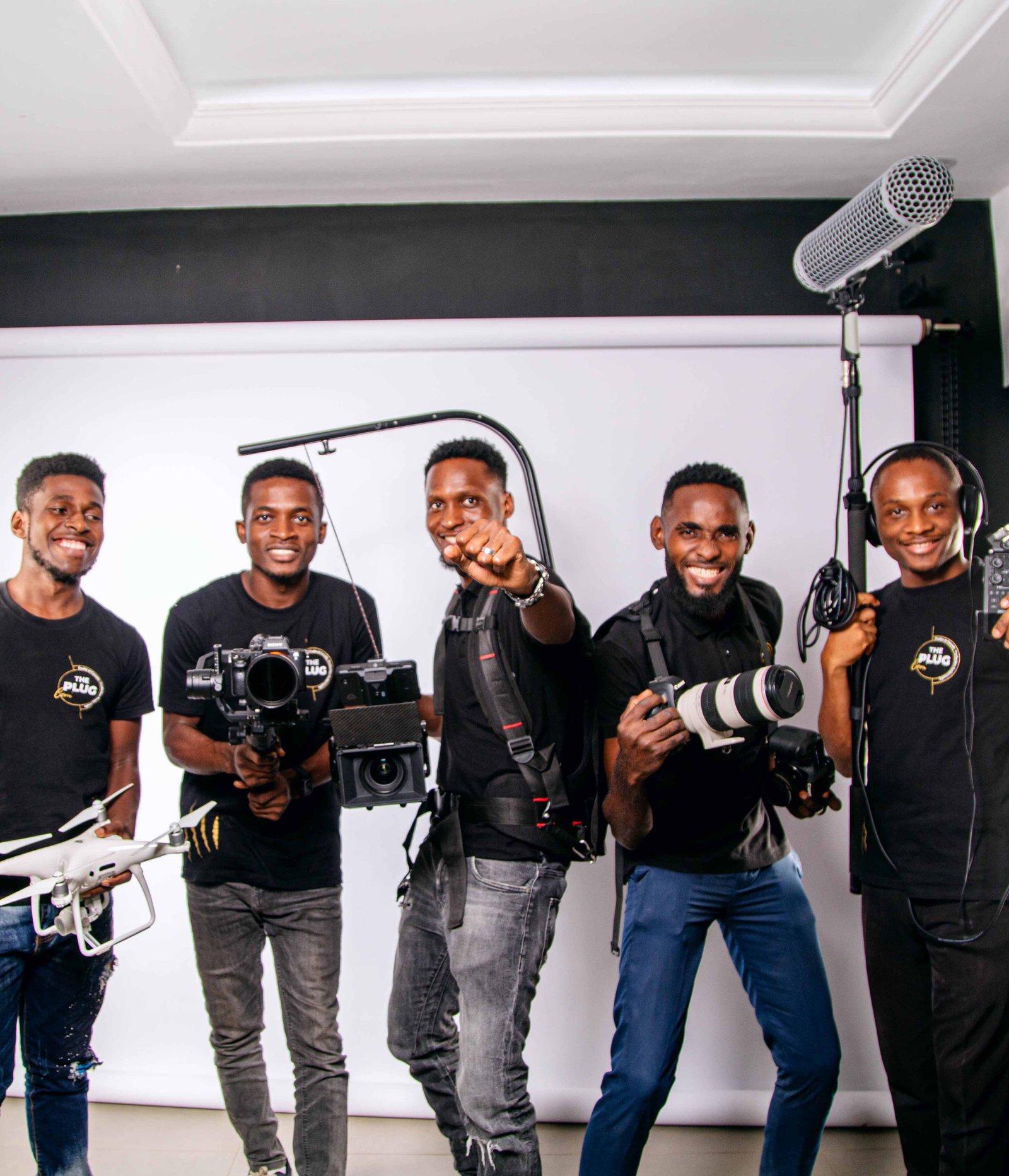 Séance photo team à Douala avec Moments Précieux - photographe professionnel au Cameroun