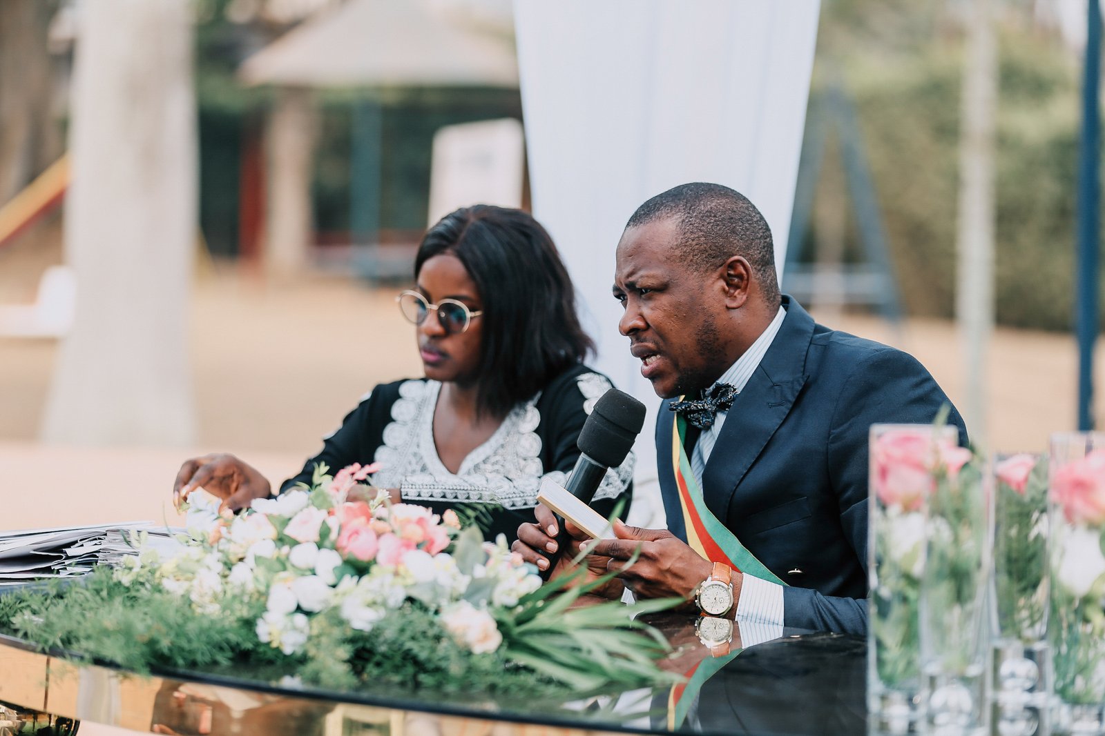 Cérémonie à Yaoundé